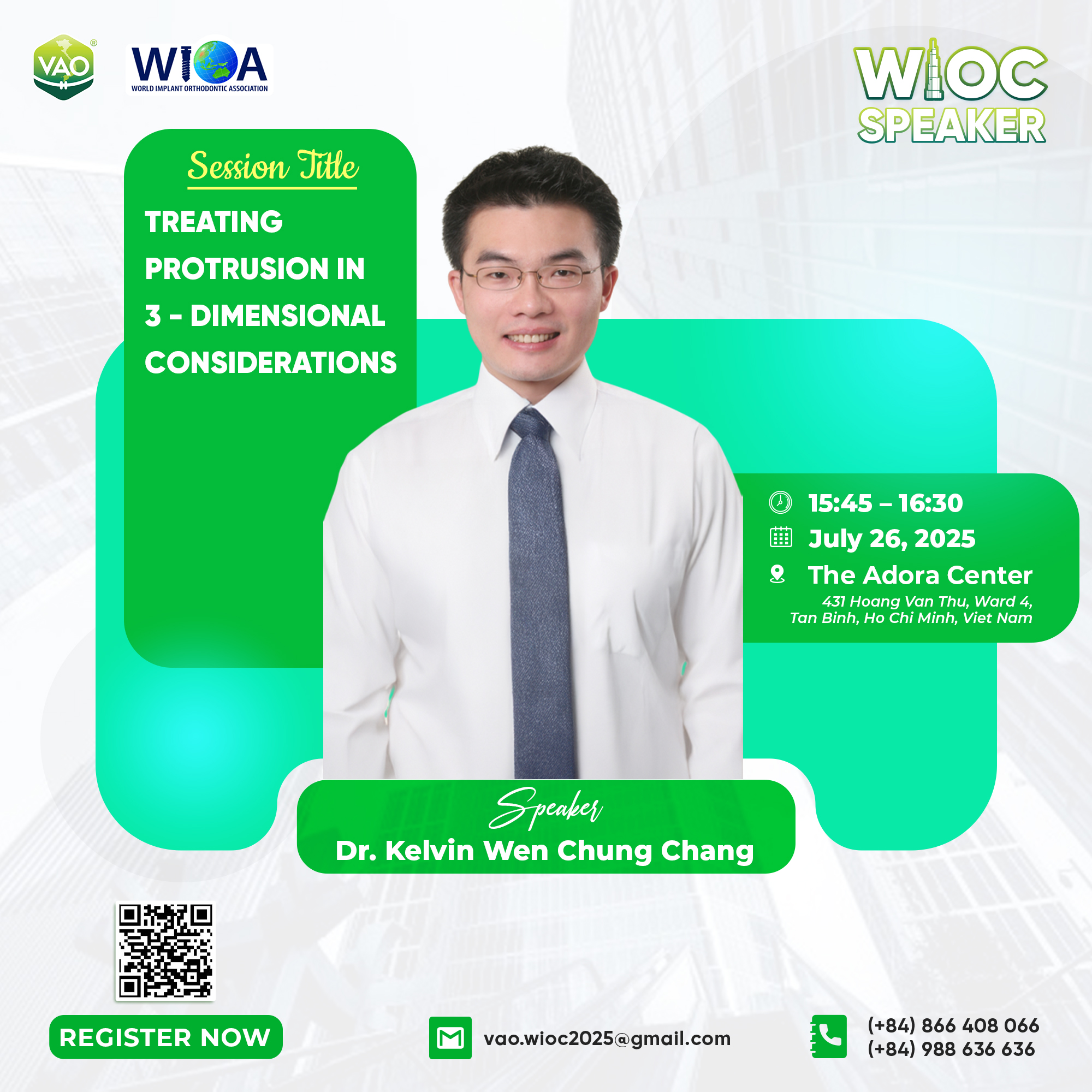 Dr. Kelvin Chang at VAO-WIOC 2025