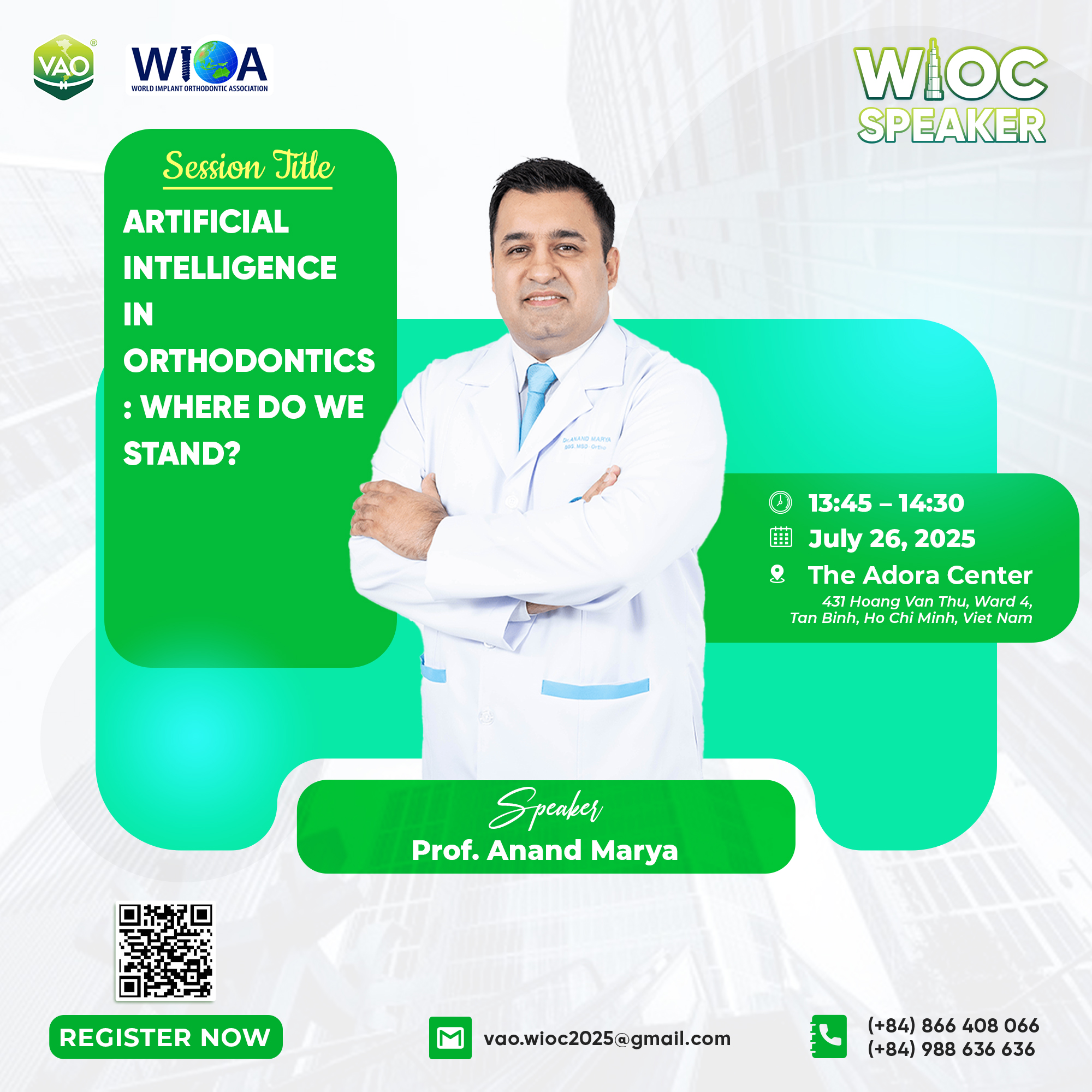 Prof. Anand Mary VAO-WIOC 2025