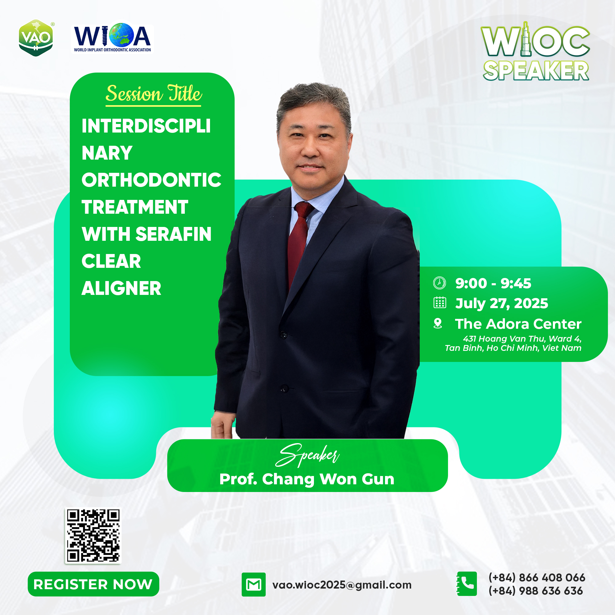 Prof. Chang Won Gun VAO-WIOC 2025